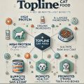 Topline Cat Food  1.2 KG for Adult Cats | Premium Export Quality Cat Food. 
