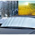 New 150cm X 70cm Universal Car Front Windshield Cover Auto Sunshade Snow Ice Protection Cover Winter Summer Windshield Shield.