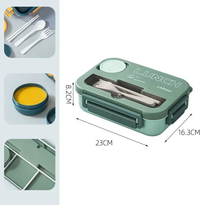 Compartment%201300ML%20Portable%20Lunch%20Box%20Kids%20Students%20Office%20Bento%20Box%20With%20Fork%20and%20Spoon%20Microwave%20Food%20Storage%20Container%20-%20Image%208