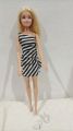 Barbie Glitz Black & White Stripe Dress Doll Limited Edition for girls. 