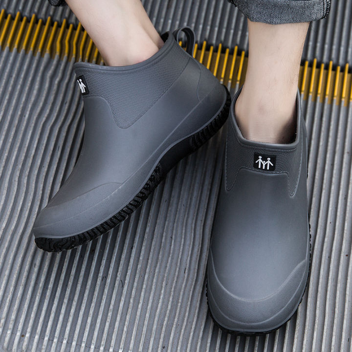 Women's%20Ankle%20Rain%20Boots%20Summer%20Wear-resistant%20Anti-Slip%20Couple%20Men%20And%20Women%20Short%20%20Boots%20Suitable%20For%20Outdoor%20Camp%20-%20Image%205