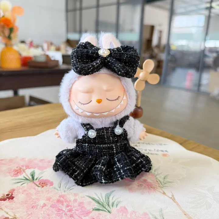 17cm%20Labubu%20Doll%20Clothes%20Outfit%20Accessories%20for%20Korea%20%20Exo%20Labubu%20Idol%20V1%20V2%20Skirt%20%20Clothing%20%20-%20Image%203