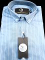 Giorgio Armani Sky Stripes (Button Down) Casual Shirt For Men. 