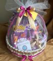 Purple Themed Complete Gift Snack Basket Perfect gift for your loved ones. 