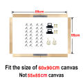 180+ Sizes DIY Wood Frames 60x90 70x100 40x50 30x40 Canvas Oil Painting Frames Wood Frame for Diamond Painting Wall Art Frame. 