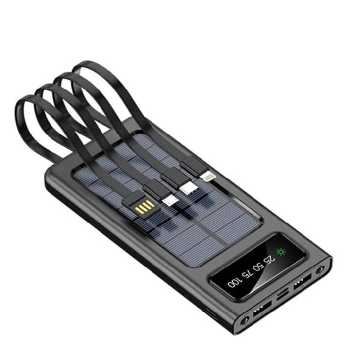 PORTABLE SOLAR POWER BANK DUAL USB