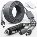 EDUP SK0101-5M Starlink Mini 100W 3-in-1 Power Cable Heavy Duty Stable Safe Efficient 5M Car Charger DC Cable Type-C to DC.