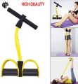 Double Spring Resistance Band - Tummy Trimmer, Abdominal Trainer for Weight Loss, Portable Home Gym Equipment, Exercise Resistance Band for Women, Body Shaper for Belly Fat & Flat Stomach Workout, Spring Resistance Fitness Gear for Home Gym. 