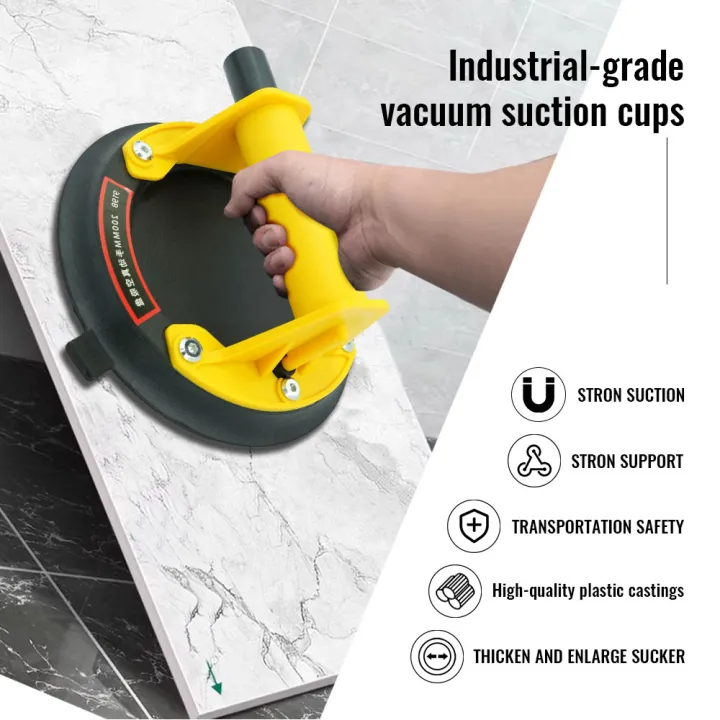 8 Inch Vacuum Suction Cup 200kg Loading Capacity Heavy Duty Vacuum ...