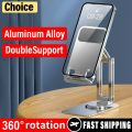 New Desk Mobile Phone Holder Bracket For iPhone 15 Samsung Flexible Folding Lazy Desktop Adjustable Live Smartphone Stand Mount. 
