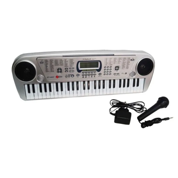 MQ%205407%20Bandstand%20Electronic%20Keyboard%2054%20Key%20Musical%20Piano%20With%20Microphone%20And%20LCD%20Display%20-%20Image%203