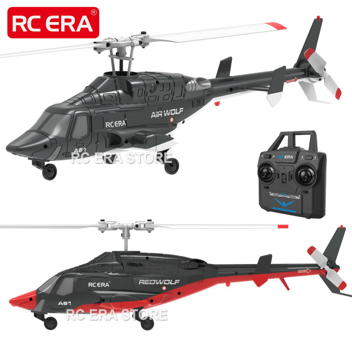 RC ERA A61 Mini Airwolf 4CH RC Helicopter 2.4G 6-Aixs Gyro Stabilized Altitude Hold Remote Control Helicopter Toys For Kid Adult