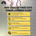 Power Steering Fluid Multi-Vehicle Synthetic THREE GUYS (German Engineered). 