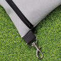 Golf Tee Pouch, Zipper Golf Ball Bag with Metal Lobster Claw Clip for Men Women Valuables Holder. 