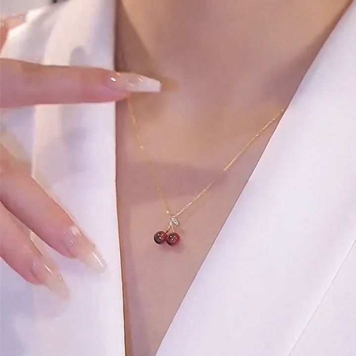 Little%20Wine%20Red%20Cherry%20Pendant%20Necklaces%20For%20Women%20Fashion%20Personality%20Fruit%20Golden%20Chain%20Necklace%20Party%20Jewelry%20Birthday%20%20-%20Image%202