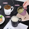350ml Thermos Mug 304 Stainless Steel Coffee Cup With Handle Leak-Proof Vacuum Flask Insulated Cup Portable Thermal Water Bottle. 