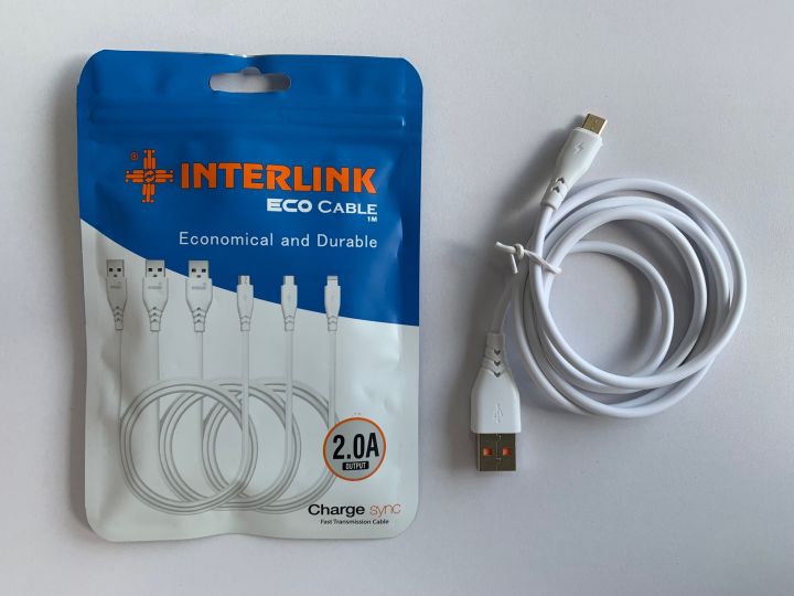 Interlink Android Micro USB Data Cable/ Charging Cable 2.0A | Daraz.pk