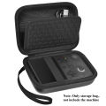 Travel Storage Bag Compatible with RG40XX V Retro Handheld Game Console, Handheld Emulator Storage Holder Organizer (Box Only).