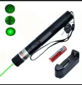 green and red  303 party disco pointar pen with Rechargable battary with  charger and key set. 