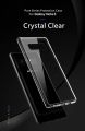 Transparent TPU silicone case, Samsung Note 8 Note 9 case, corner and corner free, black and clear. 