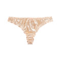 1Pcs/7Pcs Hot Sale Ladies Frill Trim Satin Ice Silk Seamless No Show Underwear Invisible Briefs Tanga Bragas Women's Panties.