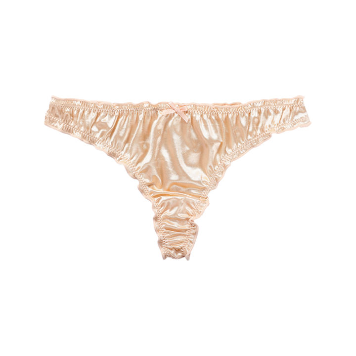 1Pcs/7Pcs%20Hot%20Sale%20Ladies%20Frill%20Trim%20Satin%20Ice%20Silk%20Seamless%20No%20Show%20Underwear%20Invisible%20Briefs%20Tanga%20Bragas%20Women's%20Panties%20-%20Image%208