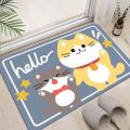 Cute cartoon bathroom door mat carpet 40*60/50*80cm. 
