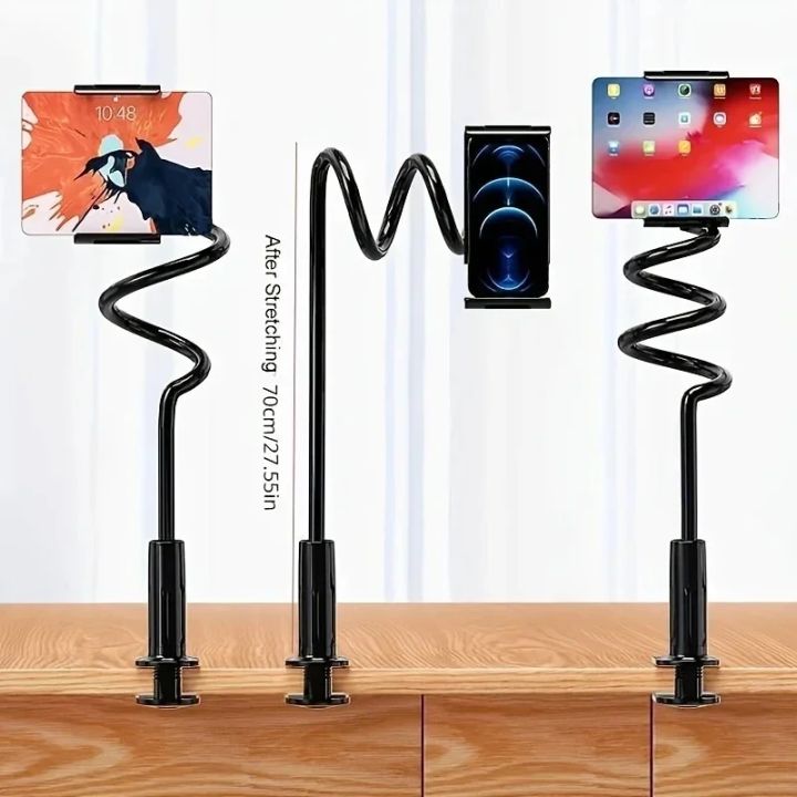 Lazy%20Holder%20Spiral%20Base%20Bed%20Top%20Lazy%20Artifact%20Bedhead%20Phone%20Tablet%20Stand%20for%20IPad%2011%20Air%20Redmi%20Pad%20Pro%20Galaxy%20Tab%20Bedside%20Mount%20-%20Image%204