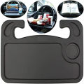 Multifunctional Car Steering Wheel Portable Tray Seat Organizer for Office Dining Reading Universal Car Bracket Tray Board. 