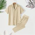 Trending Summer Waffle Cord-Set For Men's .. 