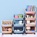 4 Layer Fruit Vegetable Organizer Storage Basket Multifunctional High Capacity Stackable Hollow-out for Kitchen. 