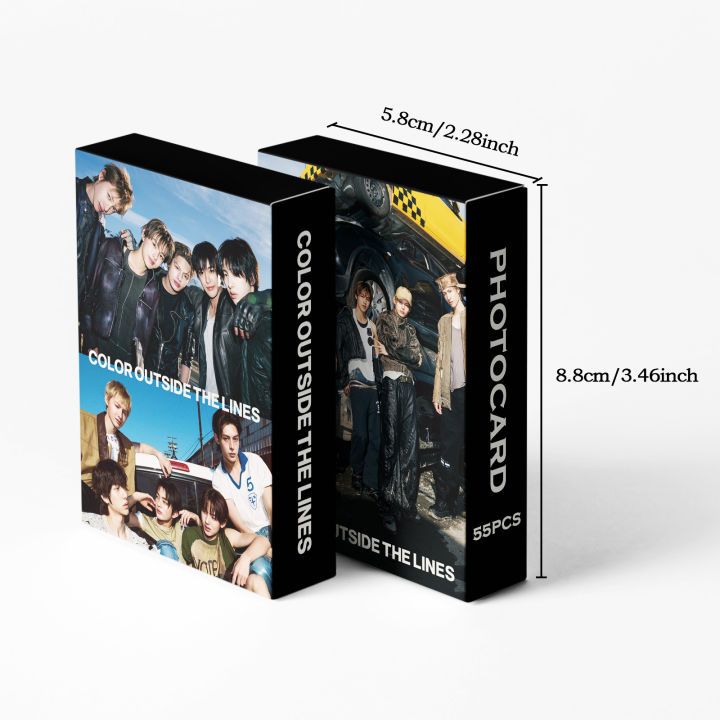 New%2055pcs%20CORTIS%20Lomo%20Card%20Kpop%20COLOR%20OUTSIDE%20THE%20LINES%20Photocards%20JUHOO%20JAME%20Lomo%20Cards%20Set%20Fans%20Collection%20Cards%20Gifts%20-%20Image%206