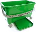 Bucket: For holding your cleaning solution if you’re using a traditional cleaning method. 