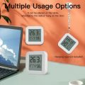 LCD Digital Thermometer Hygrometer Indoor Room Electronic Temperature Humidity Meter Sensor Gauge Weather Station For Home.