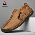 Handmade Leather Men Shoes Casual Slip On Loafers Breathable Leather Shoes Men Flats Hot Sale Moccasins Tooling Shoes Plus Size. 