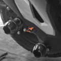 For Honda PCX125 PCX 125 150 accessories Front Fork Wheel Fall Muffler Pipe Frame Protection Frame Slider Anti Crash Protector.