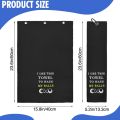 Funny Microfiber Premium Golf Towel, Embroidered Golf Towels for Golf Bags for Men&Women, Golf Accessories for Men Golfers. 