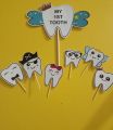 1st Tooth Party Pack balloons banners party set. 