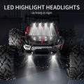 1:16 4WD RC Car Off Road 40KM/H Professional 2.4G High Speed Racing With LED Light Remote Control Cars Drift Monster Truck. 
