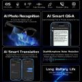 2026 New Business 4K HD Color Change AI Smart Glasses 800W Pixel Camera 1080P Video AI Chat Music Player Call AI Sports Glasses.