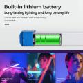 Colorful Tube Light RGB Light 17cm/32cm USB Light Night Light purple Blue Light Stick Room LampHandheld Hanging Fill Light Photo. 