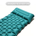 2026!Thicken Camping Mat Inflatable Mattress Sleeping Bed Tent Moisture-Proof Built-in Foot Pump Sleeping Pad with Pillow. 