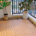 (New) 1Pcs Wood Plastic Flooring Splicing Waterproof Balcony Outdoor Balcony Flooring Kit, Durable and Easy To Clean. 