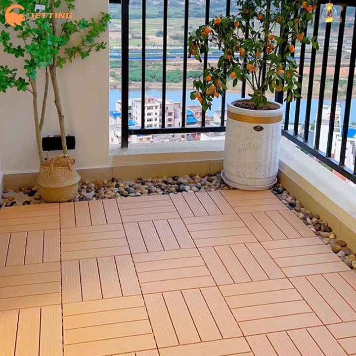 (New)%201Pcs%20Wood%20Plastic%20Flooring%20Splicing%20Waterproof%20Balcony%20Outdoor%20Balcony%20Flooring%20Kit,%20Durable%20and%20Easy%20To%20Clean%20-%20Image%206