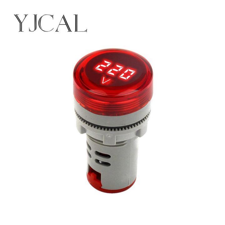 Mini Current Display Mini LED Digital Display Voltmeter Alternating Current 60V-500V Digital ...