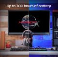 HyperX Cloud Alpha Wireless - Gaming Headset for PC, 300-hour battery life, DTS Headphone:X Spatial Audio, Memory foam, Dual Chamber Drivers, Noise-canceling mic, Durable aluminum frame,Red. 