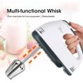 Handheld Electric Egg Beater, Household Automatic Mixer, Handheld Food Cake Bread Baking Dough Mixer, 7-speed Cream Blender. 