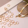 100-200pcs-lot Metal DIY Jewelry Findings Open Single Loops Jump Rings & Split Ring for Jewelry Making Crafts. 