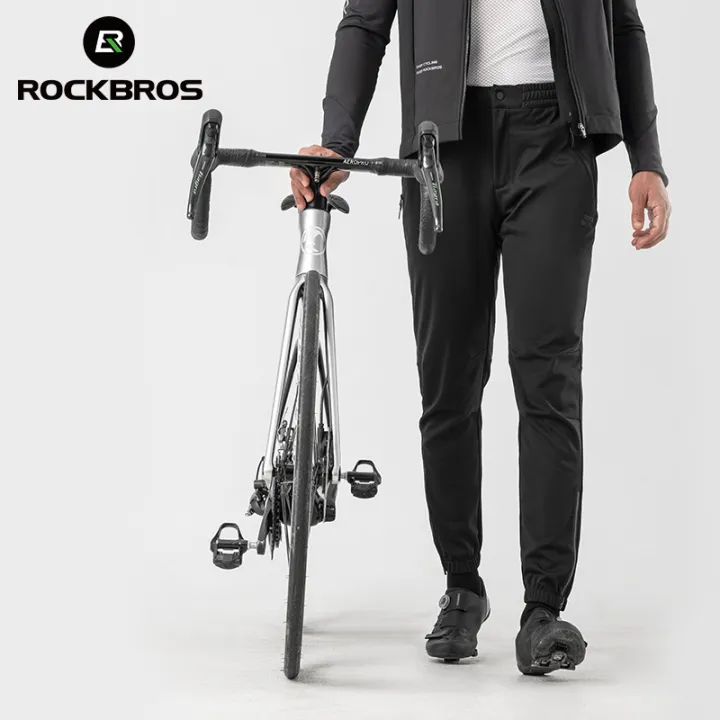 ROCKBROS%20Cycling%20Pants%20Autumn%20Winter%20Casual%20Windproof%20Fleece-lined%20Long%20Pants%20Riding%20Fitness%20Trousers%20Outdoor%20Warmth%20Pants%20-%20Image%202