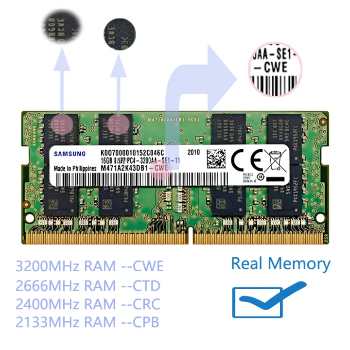 Samsung%20DDR4%204GB%208GB%2016GB%2032GB%2064GB%202400mhz%202133%202666mhz%203200mhz%20Sodimm%20Notebook%20High%20Performance%20Laptop%20Memory%20-%20Image%202